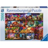 Puzzle Ravensburger - Aimee Stewart:Lumea Cartilor, 2000 Piese (16685)