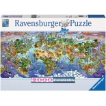Puzzle Ravensburger -Minunile Lumii, 2000 Piese (16698)