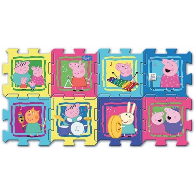 Puzzle de podea Trefl -Peppa Pig, 8 Piese (49112)