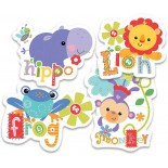 Puzzle Trefl - My First Puzzles -Wild Animals, 2/3/4/5 Piese (48959)