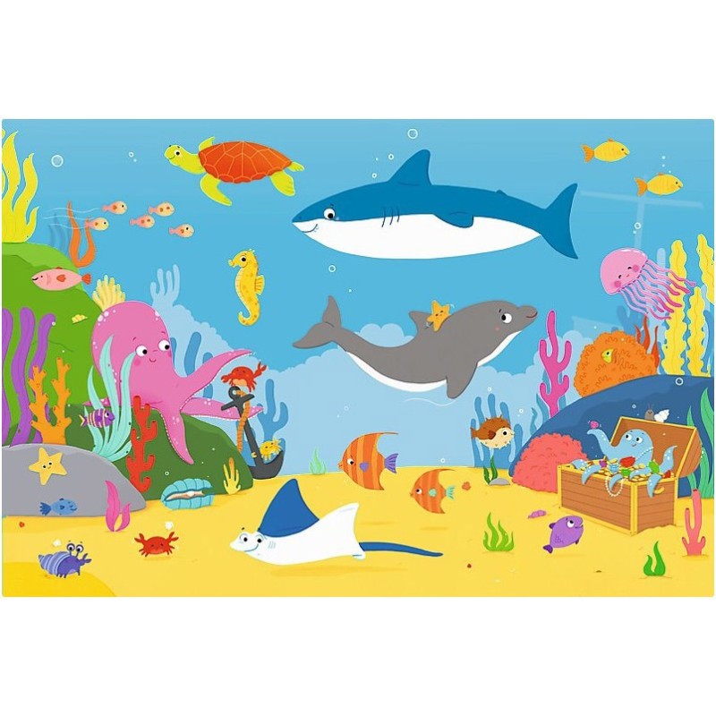 Puzzle Trefl - Underwater World, 15...