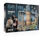 Puzzle 3D Wrebbit - PoudlardTM -Great Hall, 850 Piese (52542)