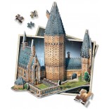 Puzzle 3D Wrebbit - PoudlardTM -Great Hall, 850 Piese (52542)