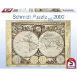 Puzzle Schmidt - Harta Istorica a Lumii, 2000 Piese (58178)