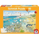 Puzzle Schmidt -Animals at the Seaside, 60 Piese (56248)