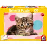 Puzzle Schmidt -Cute Kitten, 100 Piese (56249)