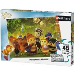 Puzzle Nathan -Les Droles De Petites Betes, 45 Piese (62488)