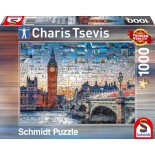 Puzzle Schmidt - Charis Tsevis:London, 1000 Piese (59579)