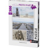 Puzzle Nathan -Peaceful Seaside, 500 Piese (58710)