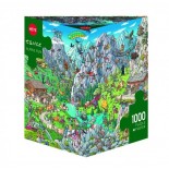 Puzzle Heye - Birgit Tanck:Alpine Fun, 1000 Piese (49476)