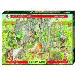 Puzzle Heye - Marino Degano:Jurassic Habitat, 1000 Piese (51837)