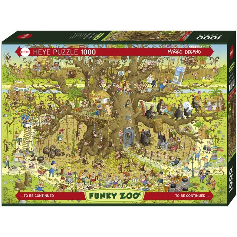 Puzzle Heye - Marino Degano:Monkey...