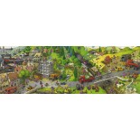 Puzzle panoramic Heye - Loup Jean-Jacques:Busy Day, 1000 Piese (63219)