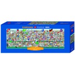 Puzzle panoramic Heye - Roger Blachon:Sports Fans, 1000 Piese (51829)