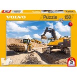 Puzzle Schmidt -Volvo L120Gz, A40F, Ec750D, 150 Piese (56287)