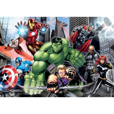 Puzzle Clementoni -Avengers, 104 Piese Xxl (51439)