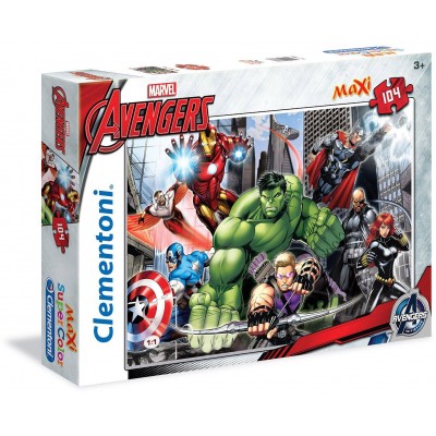 Puzzle Clementoni -Avengers, 104 Piese Xxl (51439) 2