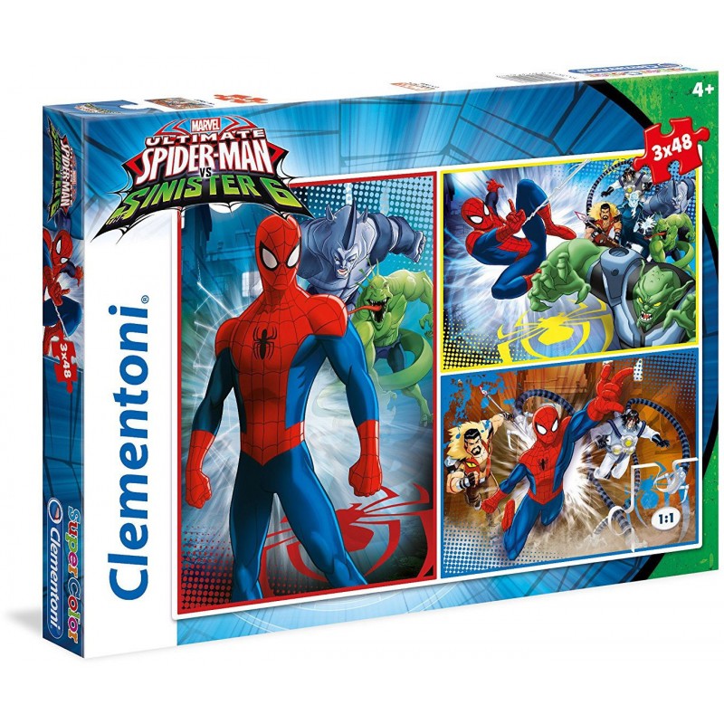 Puzzle Clementoni -Spiderman, 3X48...