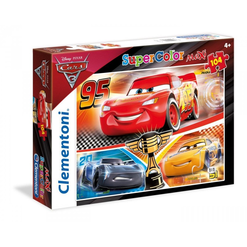 Puzzle de podea Clementoni - Cars 3,...