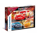 Puzzle de podea Clementoni - Cars 3, 104 Piese Xxl (60795)