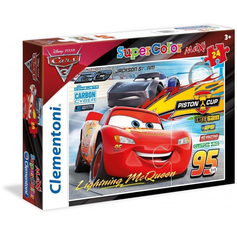 Puzzle de podea Clementoni - Cars 3,...