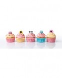 Puzzle panoramic Clementoni - Cupcakes, 1000 piese (62409)