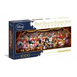 Puzzle panoramic Clementoni -Disney Orchestra, 1000 Piese (62445)