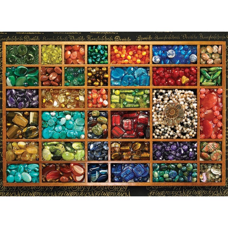 Puzzle Cobble Hill -Bead Tray, 1000...