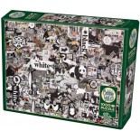 Puzzle Cobble Hill - Black & White:Animals, 1000 Piese (64979)