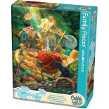 Puzzle Cobble Hill -Candy Cottage, 350 Piese Xxl (64928)