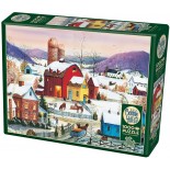 Puzzle Cobble Hill - Winter Neighbors, 1000 Piese (64954)