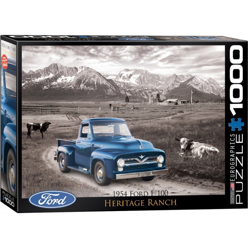 Puzzle Eurographics - 1954 Ford F-100...