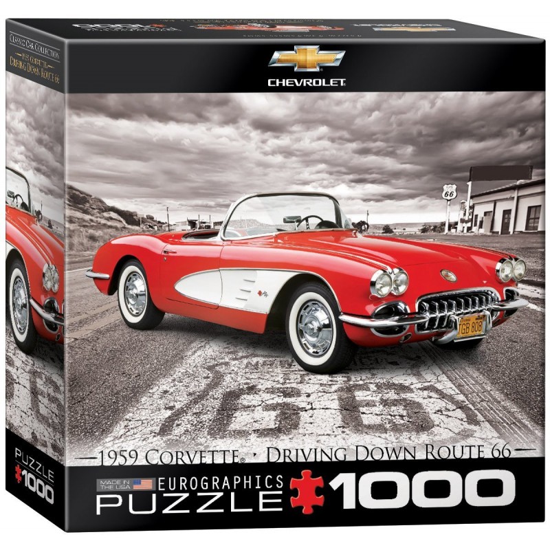 Puzzle Eurographics - 1959 Corvette -...