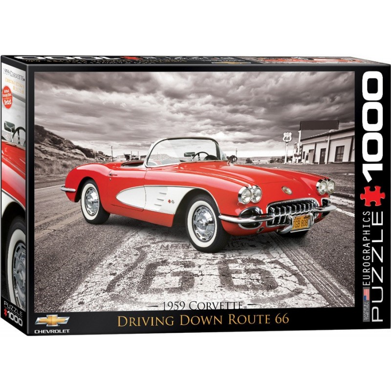 Puzzle Eurographics - 1959 Corvette...