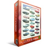Puzzle Eurographics - Ameican cars, 1000 piese (6000-3870)