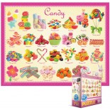 Puzzle Eurographics - Bonbons, 100 piese (8100-0521)