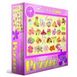 Puzzle Eurographics - Bonbons, 100 piese (8100-0521)
