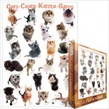 Puzzle Eurographics - Classic Cats, 1000 piese (6000-1511)