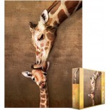 Puzzle Eurographics - Der Kuss der Giraffe Mutter, 1000 piese (8000-0301)