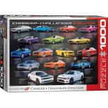 Puzzle Eurographics - Dodge Charger Challenger Evolution, 1000 piese (6000-0949)