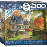 Puzzle Eurographics - Dominic Davison:The Blue Country House, 300 Piese Xxl (8300-0978)