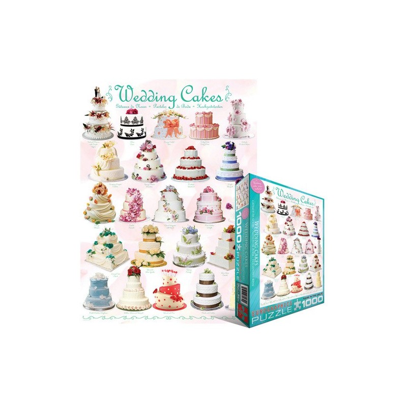 Puzzle Eurographics - Hochzeitstorte,...