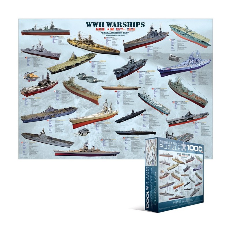 Puzzle Eurographics - Kriegsschiffe...