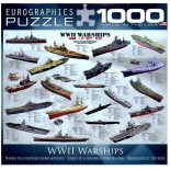 Puzzle Eurographics - Kriegsschiffe des 2. Weltkrieges, 1000 piese (8000-0133)
