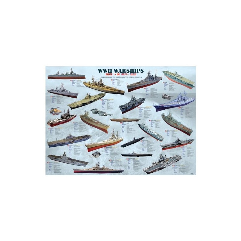 Puzzle Eurographics - Kriegsschiffe...