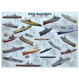 Puzzle Eurographics - Kriegsschiffe des 2. Weltkrieges, 500 piese (8500-0133)