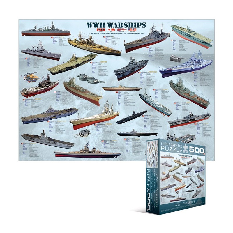 Puzzle Eurographics - Kriegsschiffe...