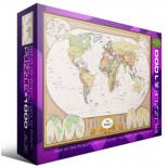 Puzzle Eurographics - Modern World Map, 1000 piese (6000-1272)