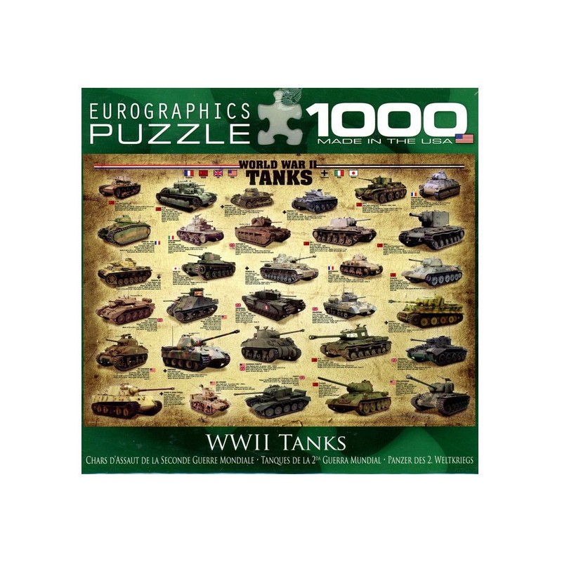 Puzzle Eurographics - Panzer des...