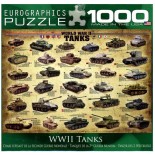 Puzzle Eurographics - Panzer des zweiten Weltkrieges, 1000 piese (8000-0562)
